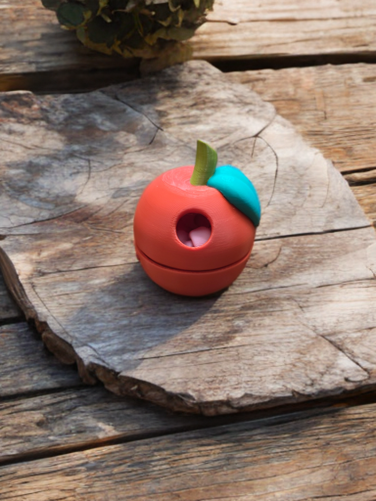 Apple with Worm Keeper Fidget