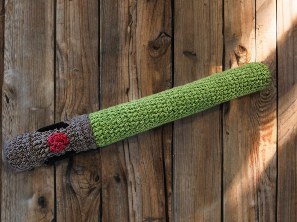 Crochet over Foam Light Saber Inspired sword