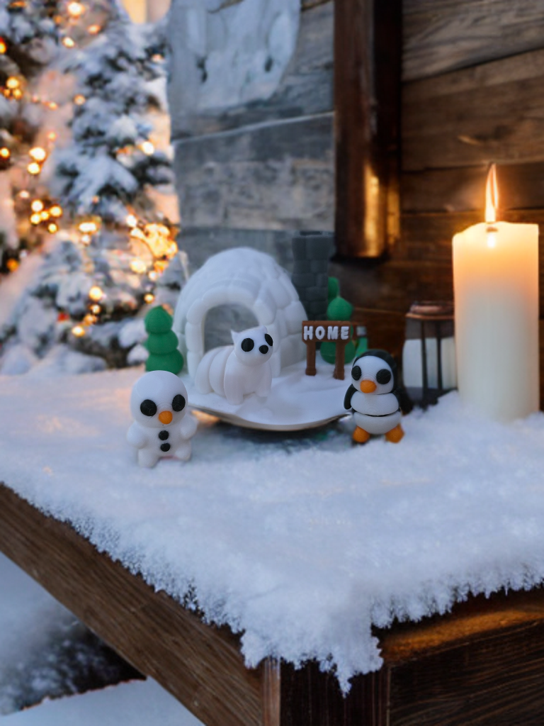 Practically Pocket Sized Igloo Playset
