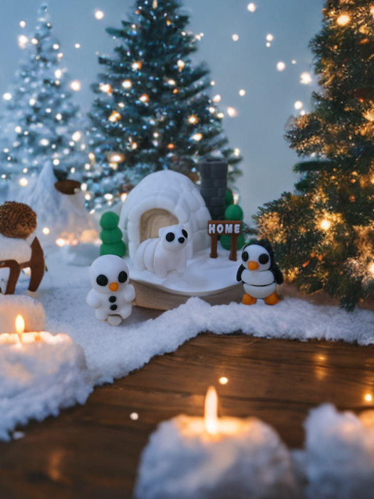 Practically Pocket Sized Igloo Playset