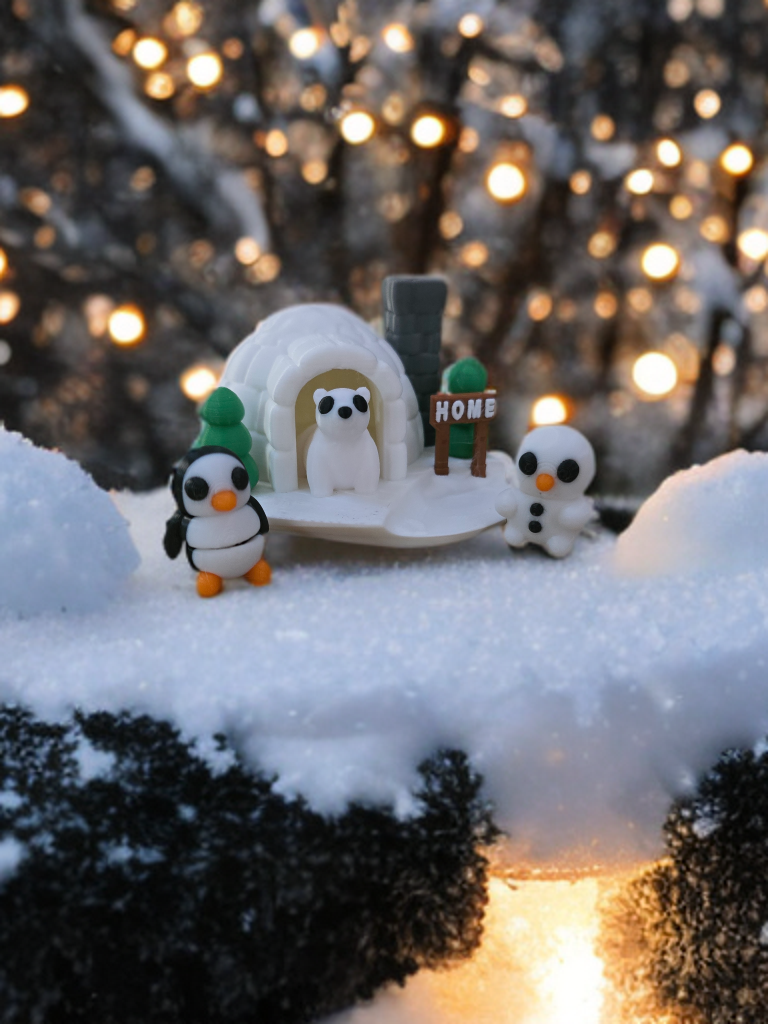 Practically Pocket Sized Igloo Playset