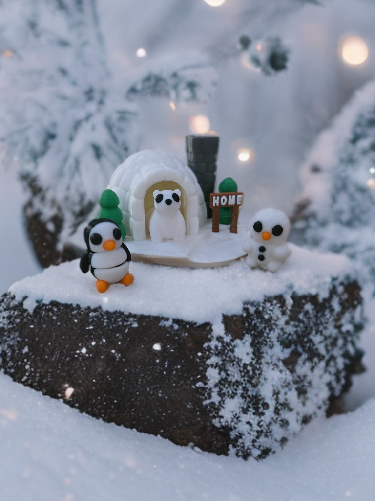 Practically Pocket Sized Igloo Playset