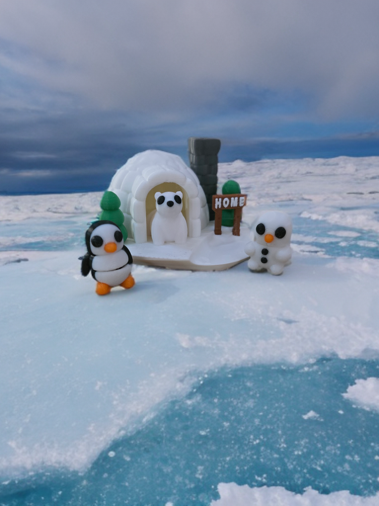 Practically Pocket Sized Igloo Playset