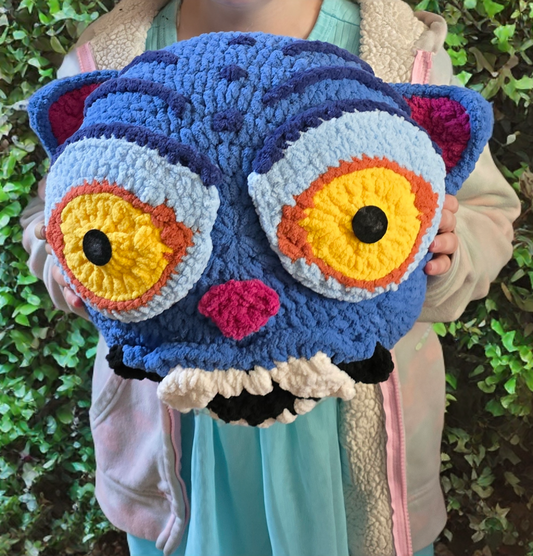 Derpy Tiger Crochet Mount