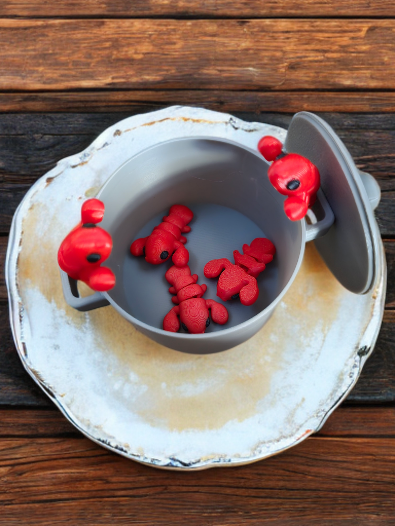 Practically Pocket Sized Lobster Pot Playset