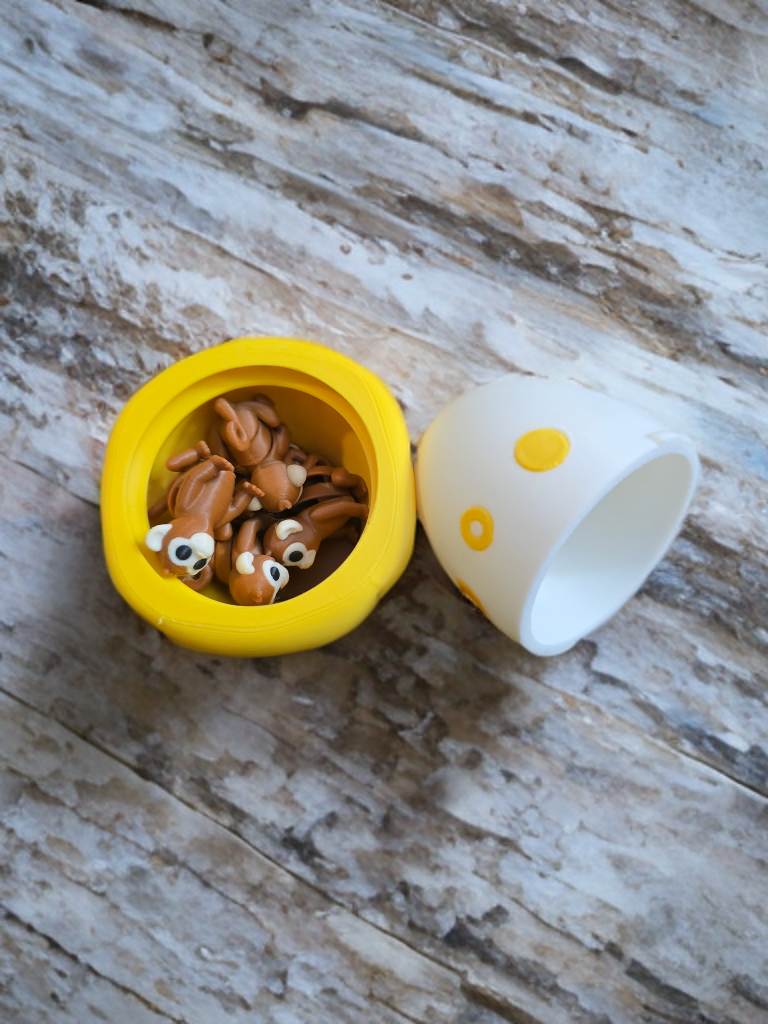 Practically Pocket Sized Banana full of Monkeys Playset